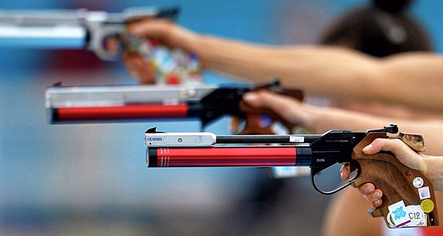 Россияне завоевали два золота в стрельбе из пистолета на юниорском чемпионате мира